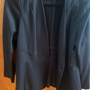 Black lane Bryant dress jacket